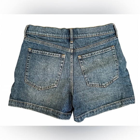 Banana Republic Denim Shorts Women’s Size 26/2 Blue High Rise Button Fly Denim - Picture 2 of 7
